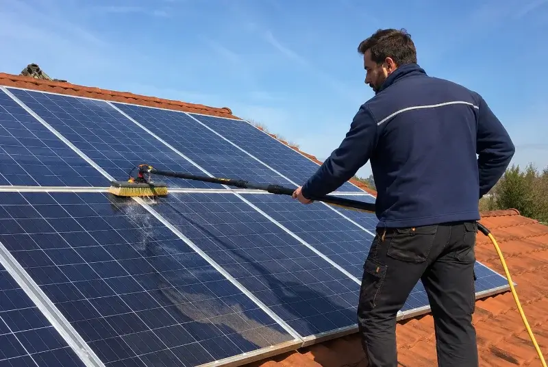 Nettoyage et entretien de panneaux solaires à Renac